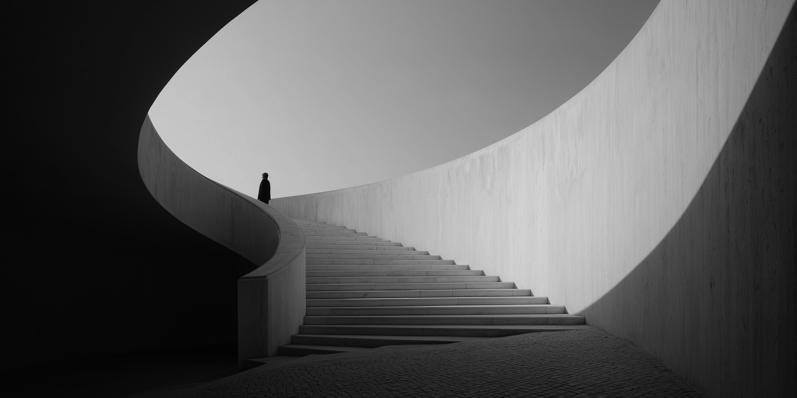 Retrato minimalista en fondo oscuro — ANTE Estudio Fotográfico